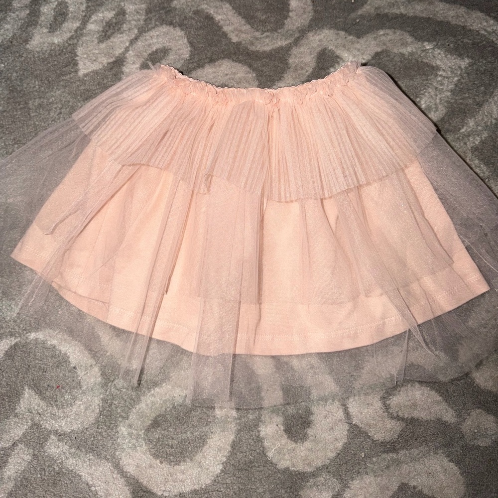 Toddler girl Zara Pink Tulle Skirt